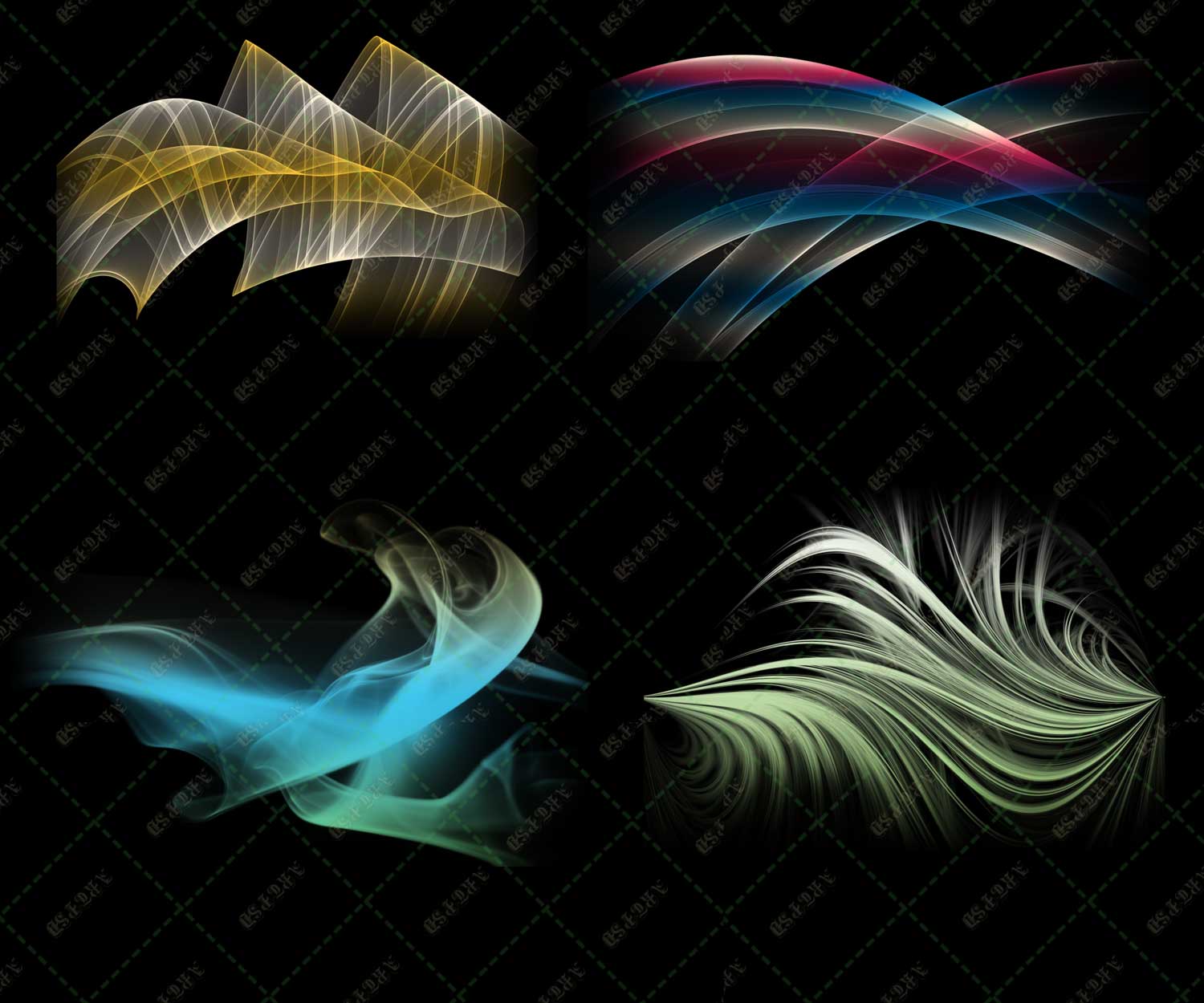 Free Download Abstract Photoshop Brush Set