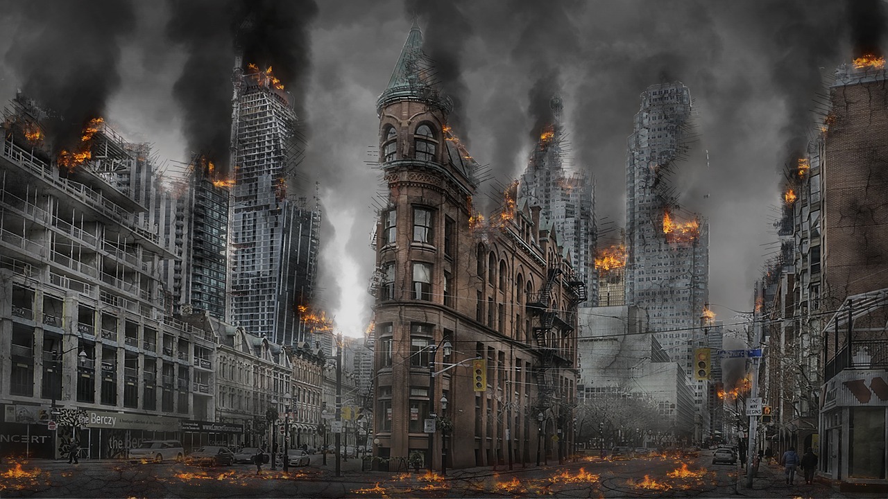 apocalypse, war, disaster