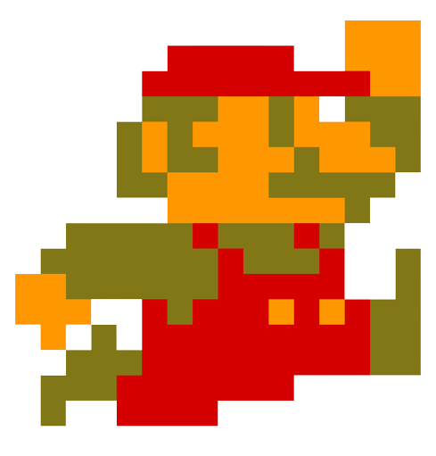 Qualified Mario Jumping [No Background PNG]