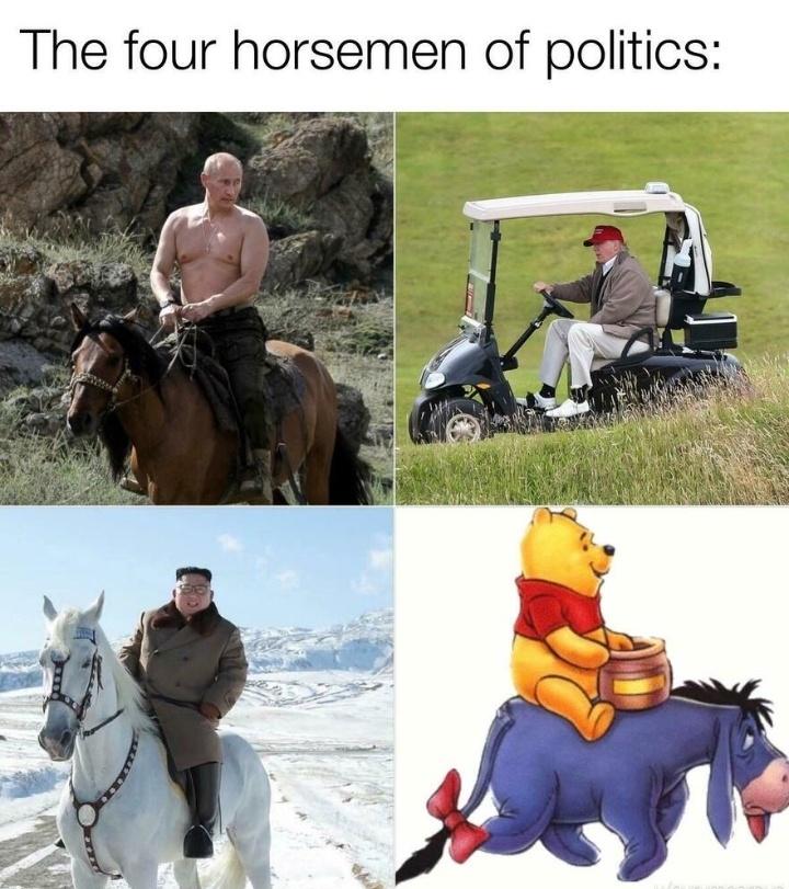 The four horsemen of politics