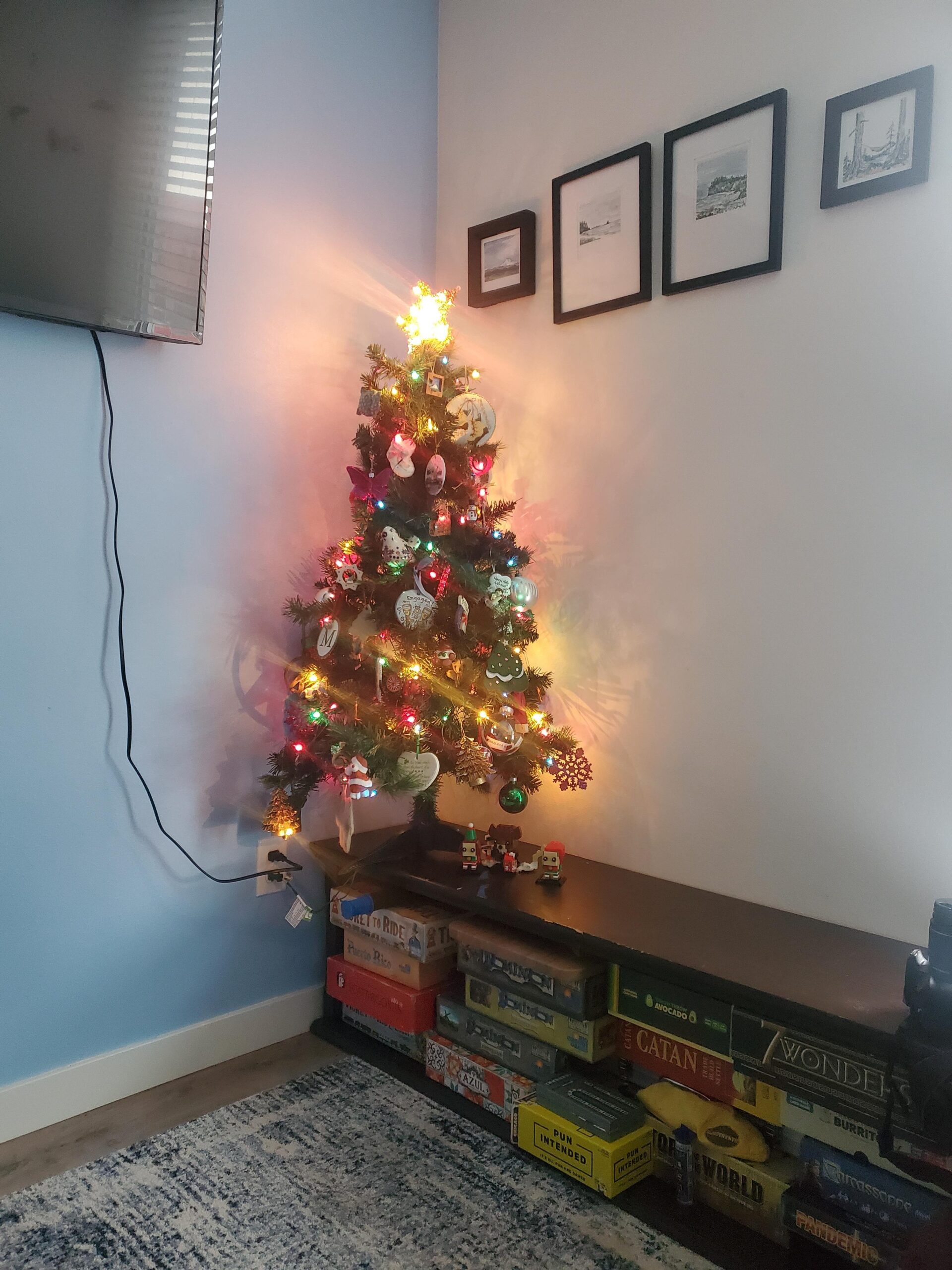 Christmas tree, my tiny Christmas tree….