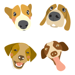 dog, illustration, pet