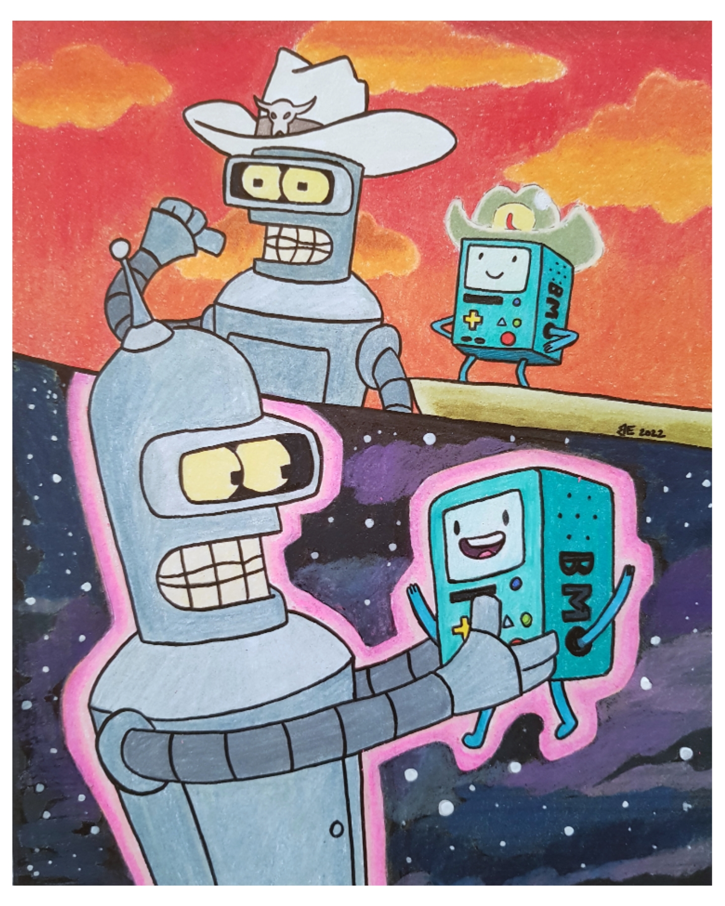 Bender and BMO crossover