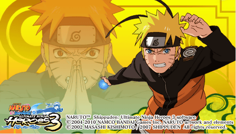 Naruto Shippuden: Final Ninja Heroes 3 Wallpaper (Naruto Uzumaki)