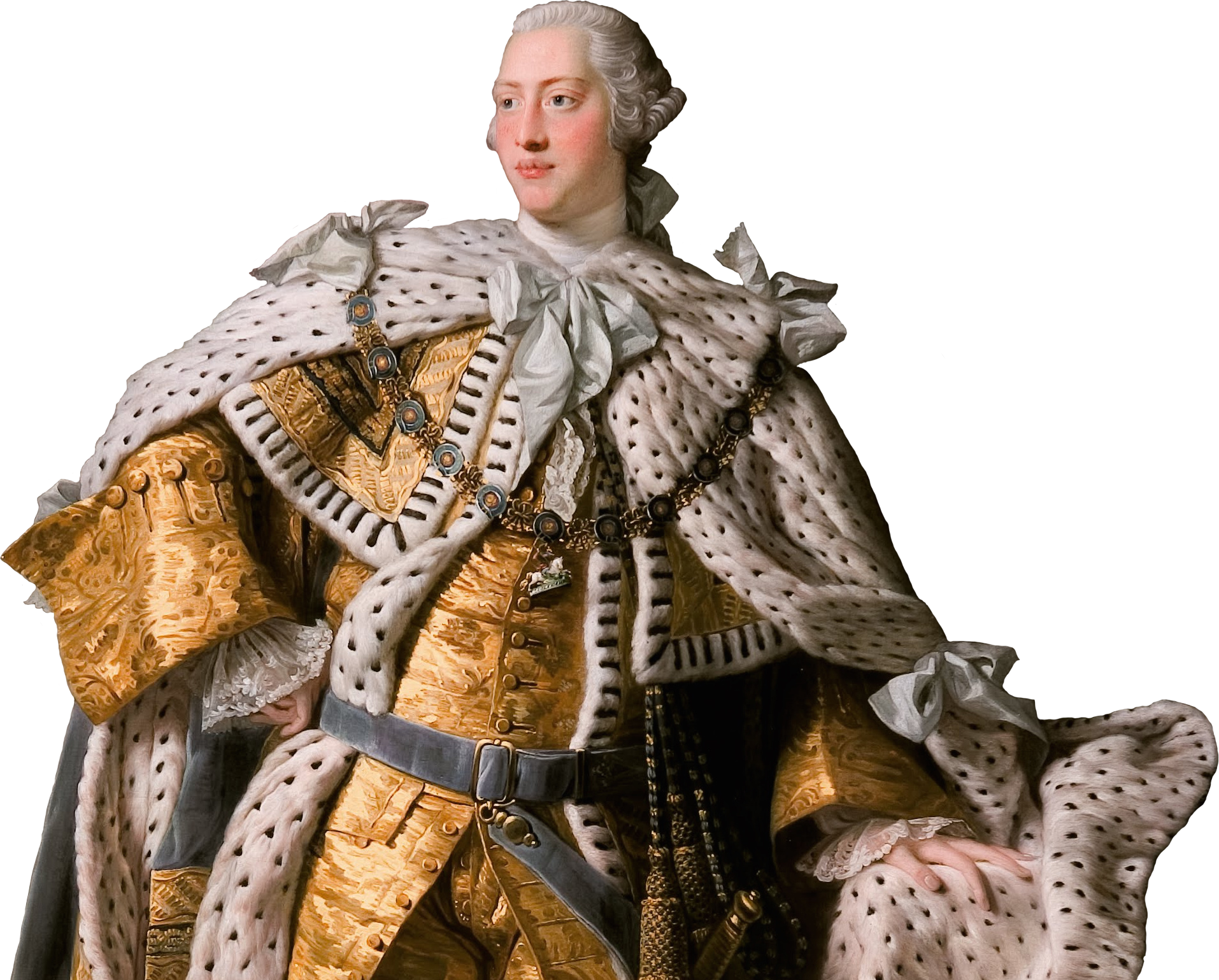 King George III transparent PNG