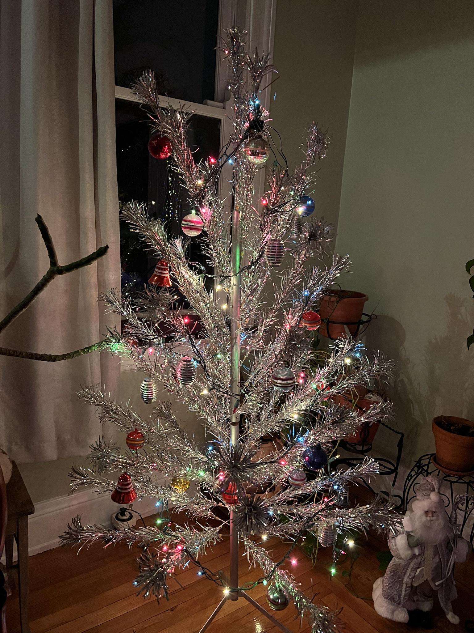 Fifties or 1960s Christmas Tree