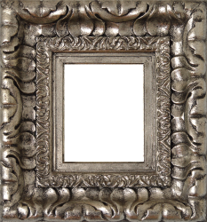 png, silver frame, silver