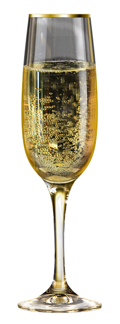 champagne, new year's day, a glass of champagne