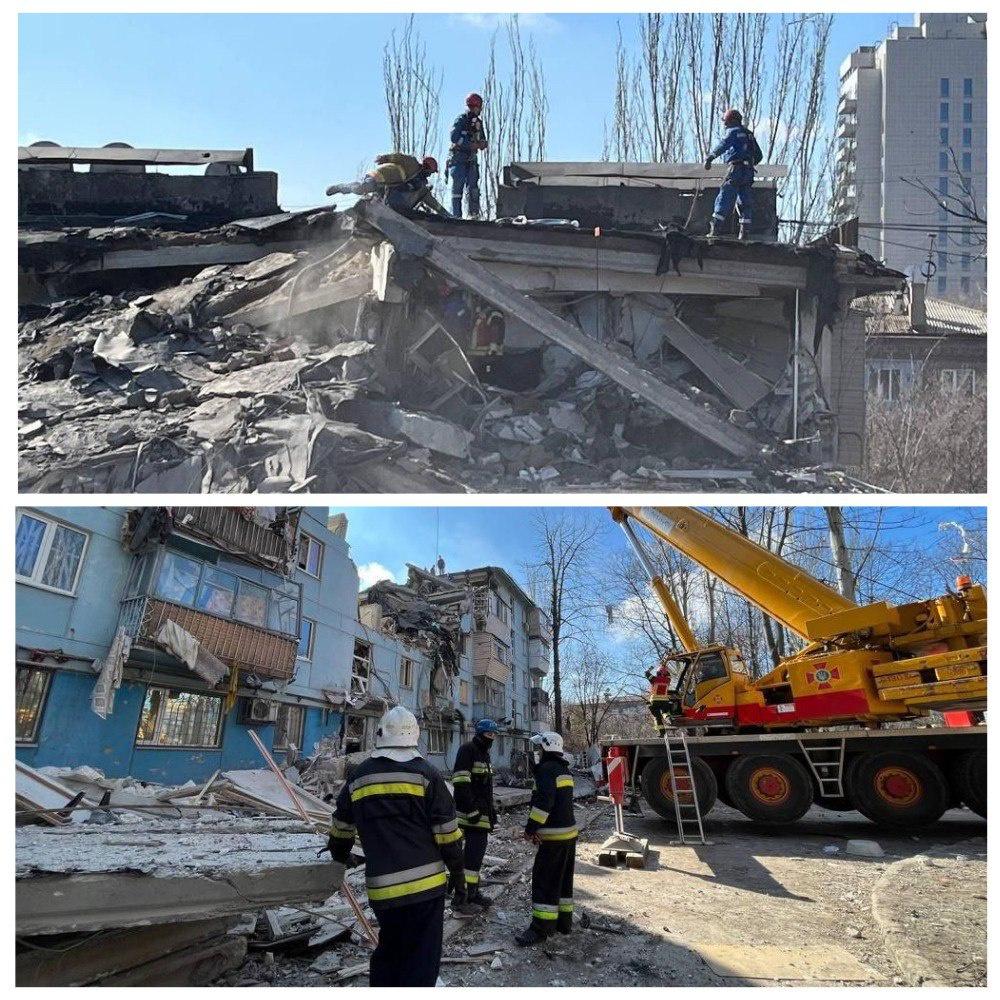 A physique of a 7-month-outmoded toddler used to be stumbled on beneath the rubble of a residential building in Zaporizhia after a Russian attack