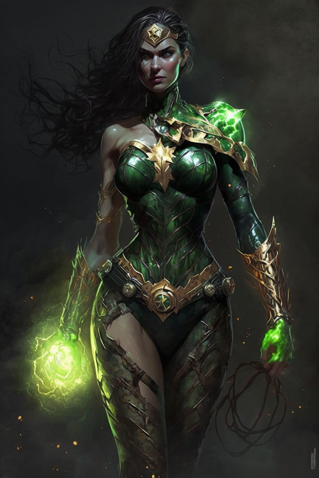 What if Wonder Lady grew to turn into a Inexperienced lantern?