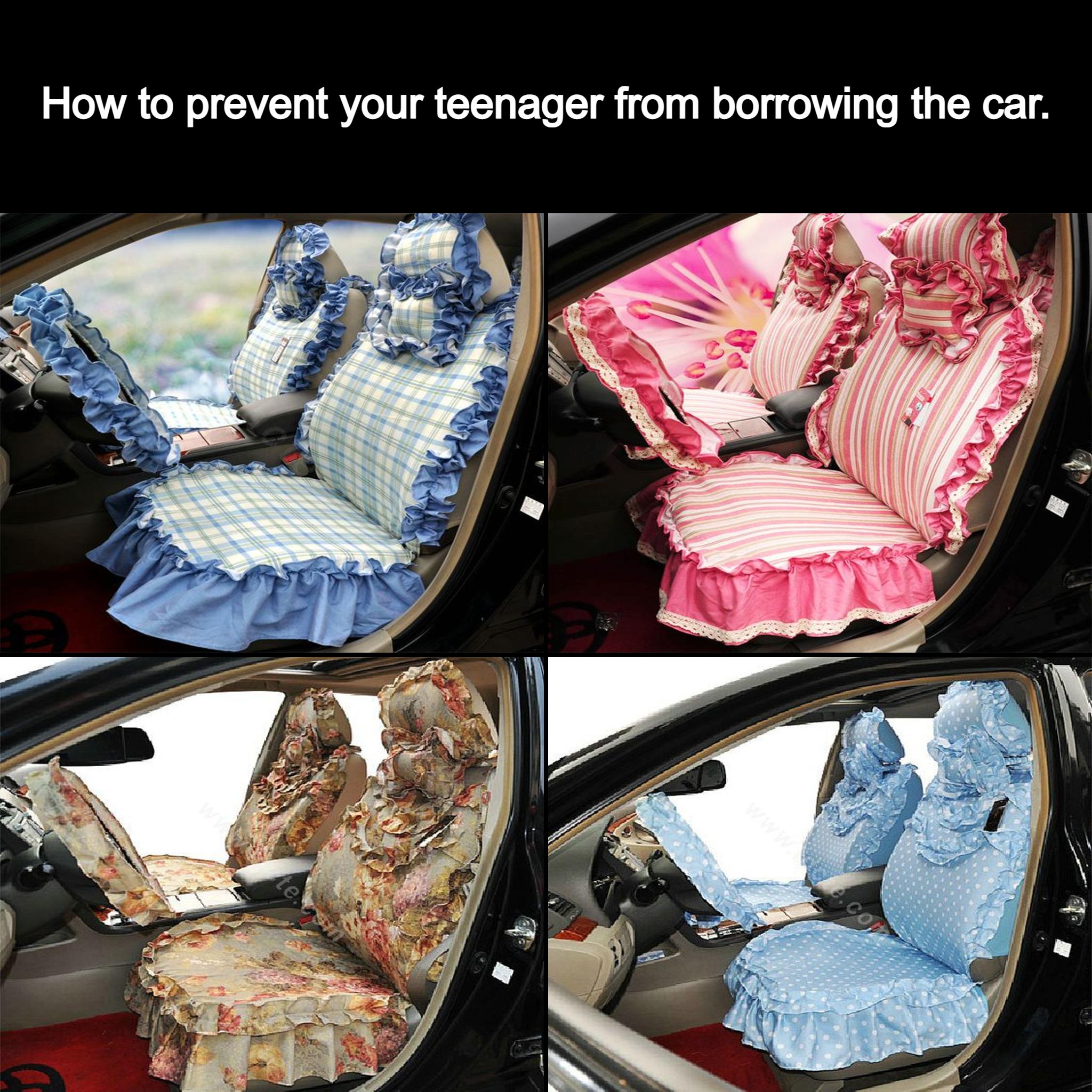 How you would furthermore prevent your youngster from borrowing the automobile.
