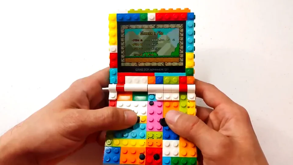 Gamer created his occupy Game Boy Near SP with LEGO Bricks and it entirely works