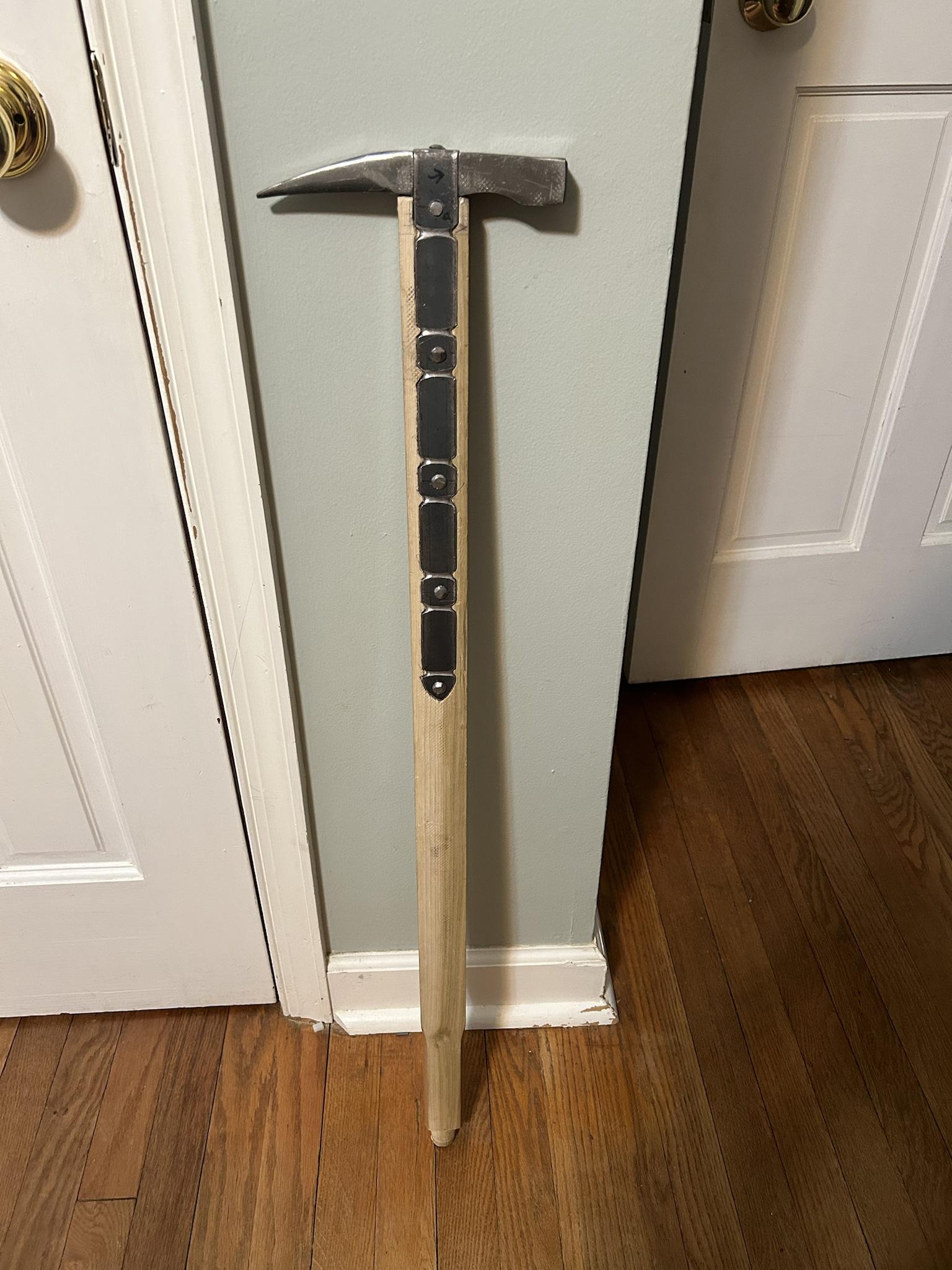 Partial progress of a diy English battle hammer