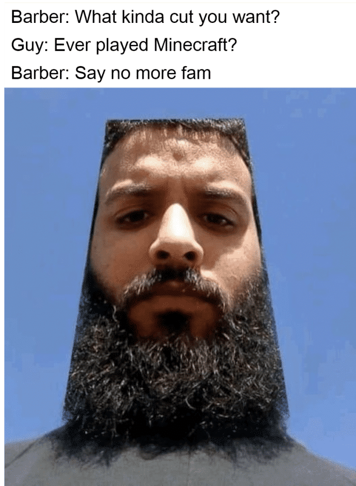 Funny Barber and Haircut Memes from spherical the internets