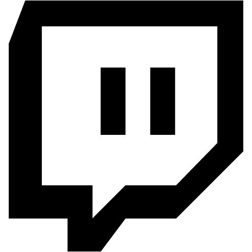 Twitch shaded&white logo