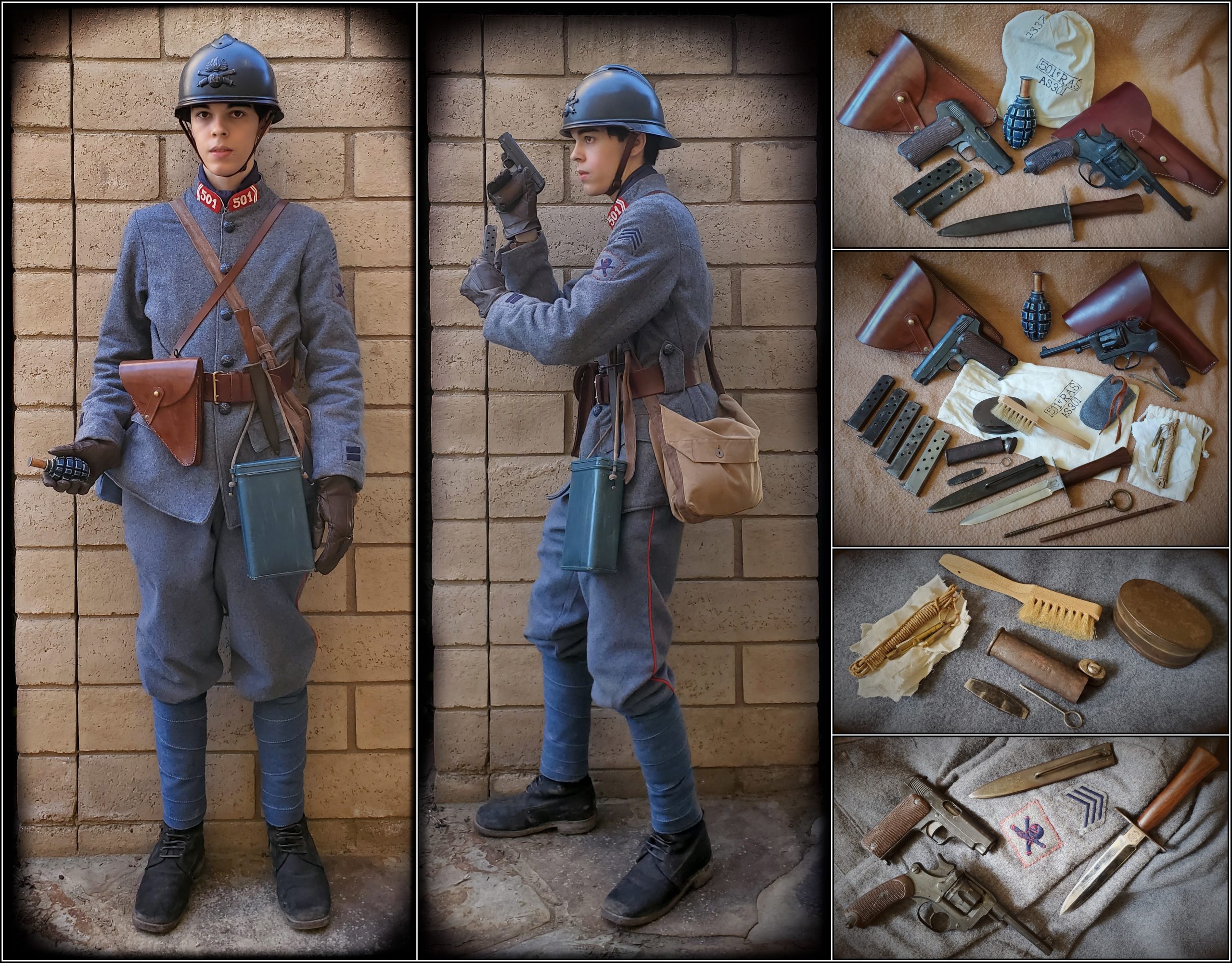 Big Battle French Tank Crewman Uniform – Total loadouts from the barracks to the battlefield!