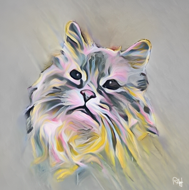 Sweet Kitty Painting