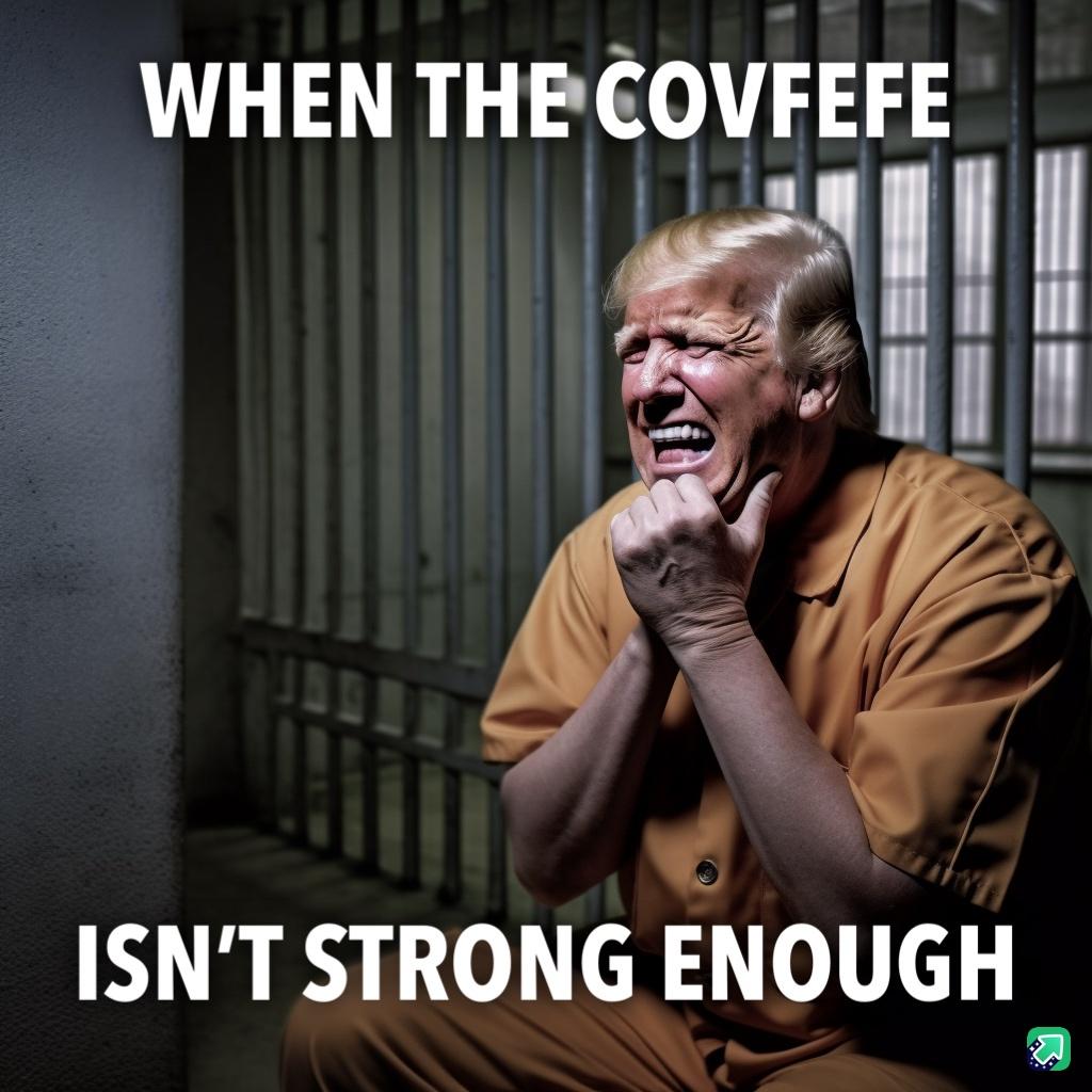 When the covfefe isn’t solid adequate