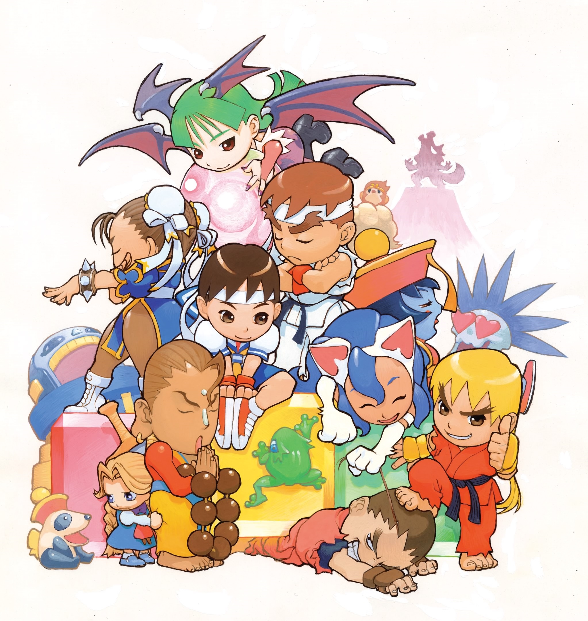 Neat Puzzle Fighter II – art from SF6