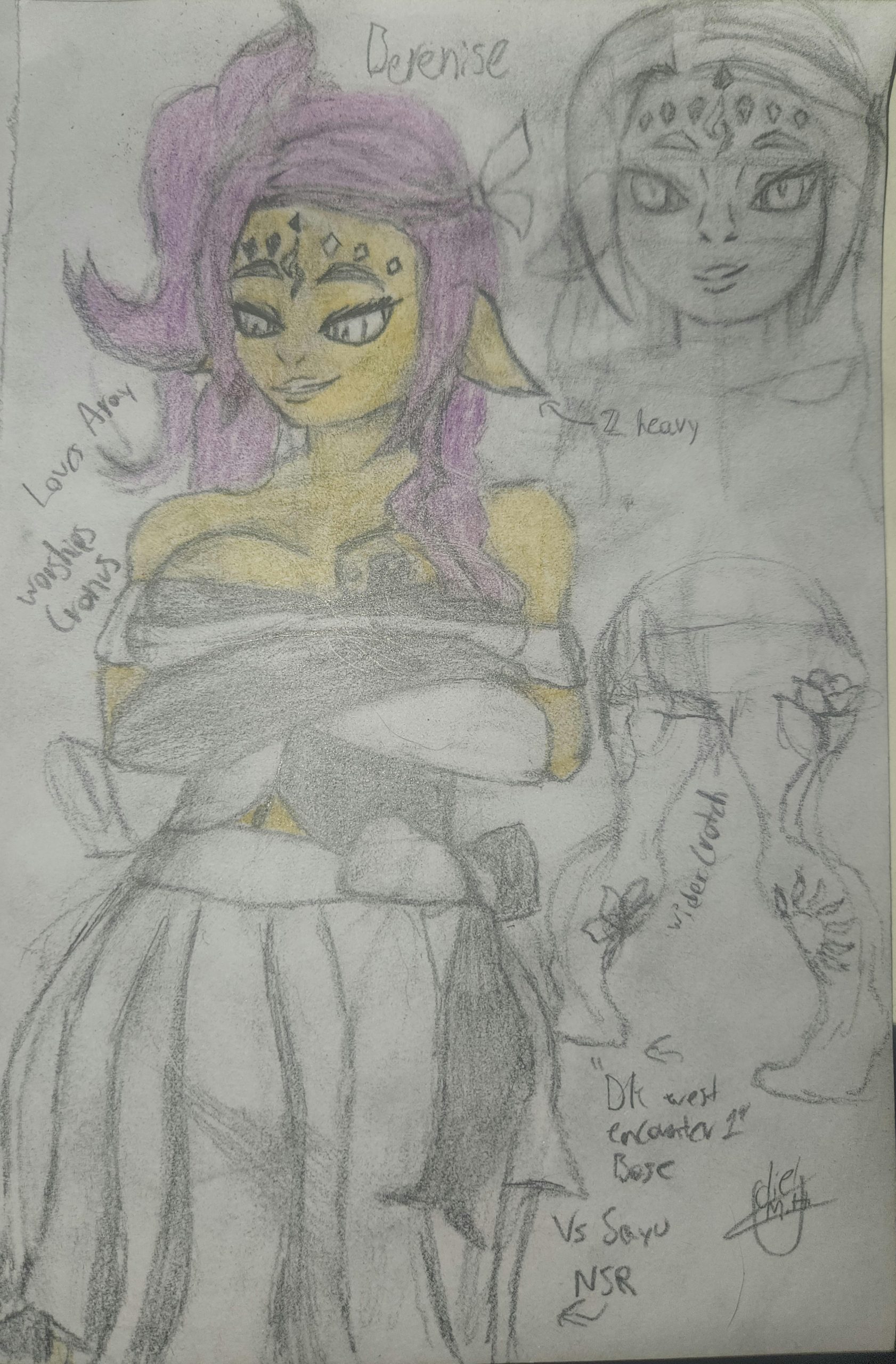 Berenise, A champion whom loves Aray and worships Cronus.   Her standing is “or no longer it is factual a game” in their battle in opposition to edgy enemies and anti-these-edgy enemies.  Yellow crew stated by her facial tatoos.