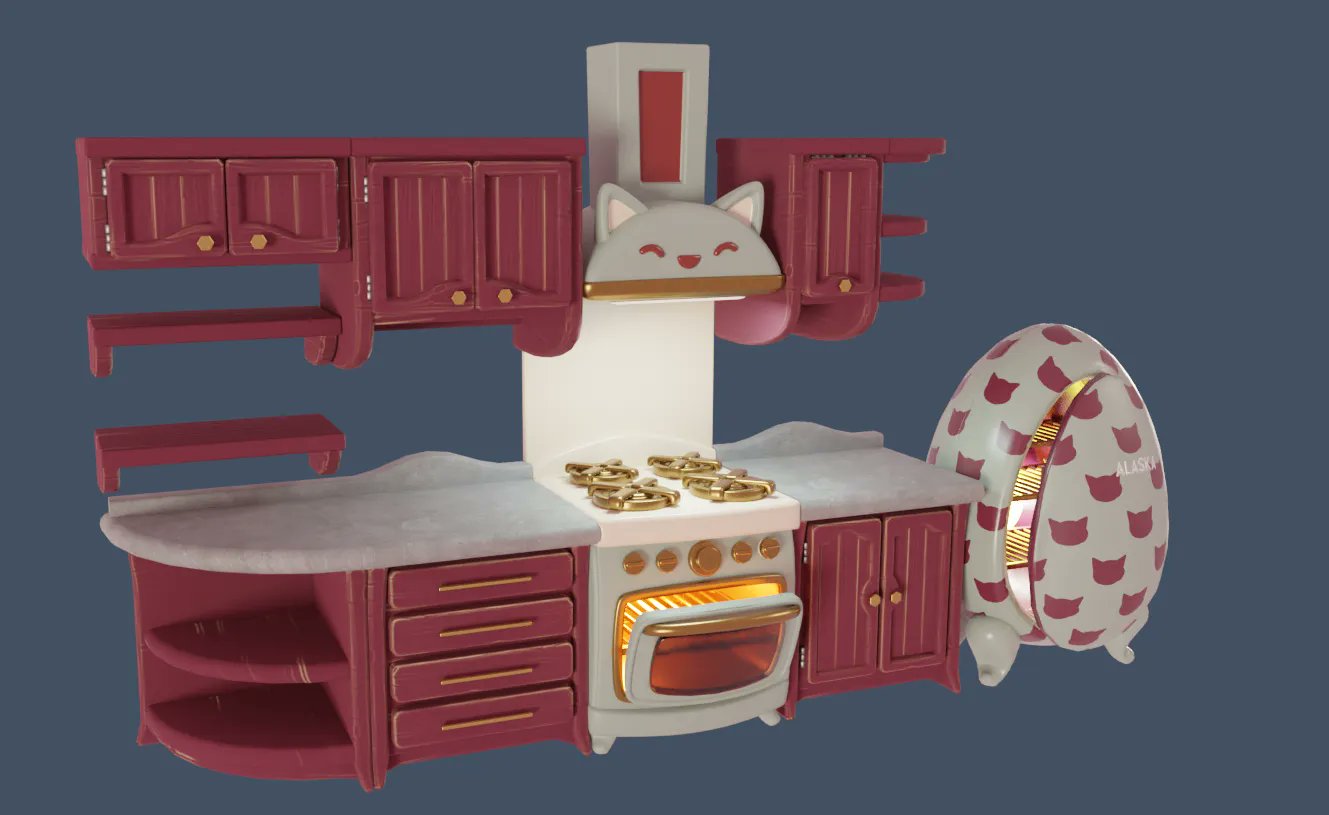 Step correct into a meow-nificent world of culinary bliss on this Cat-ivating Dream Kitchen!