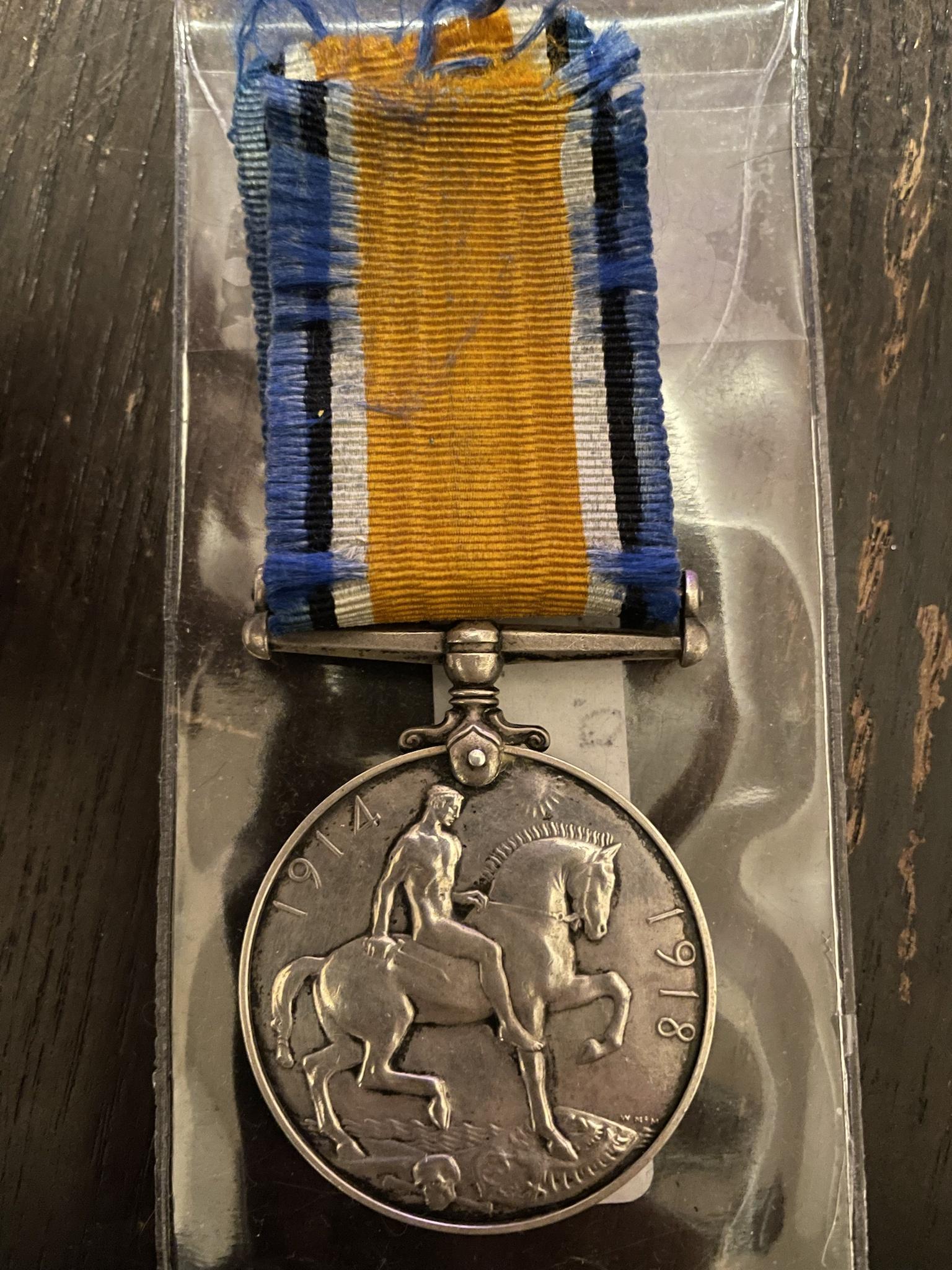British WWI Medal and Recordsdata
