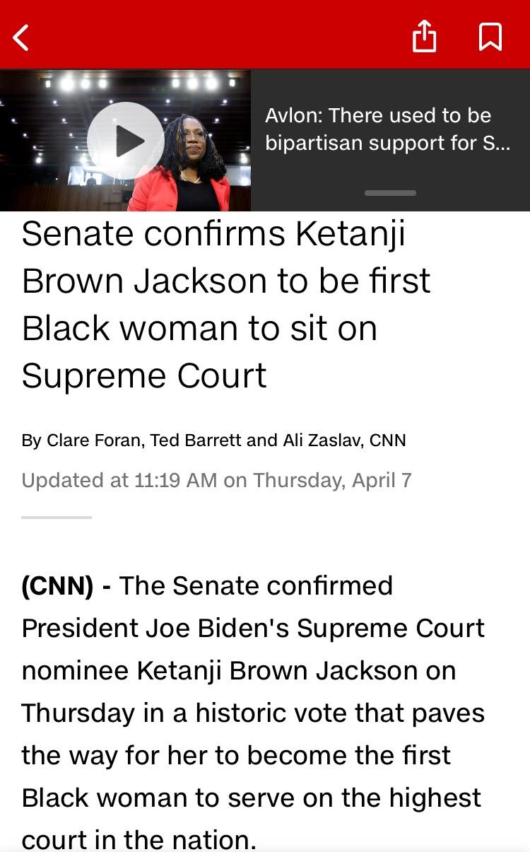 The US’s first Murky girl Supreme Court docket member, Justice Ketanji Brown Jackson each person.