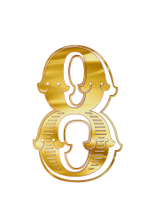 number, eight, png