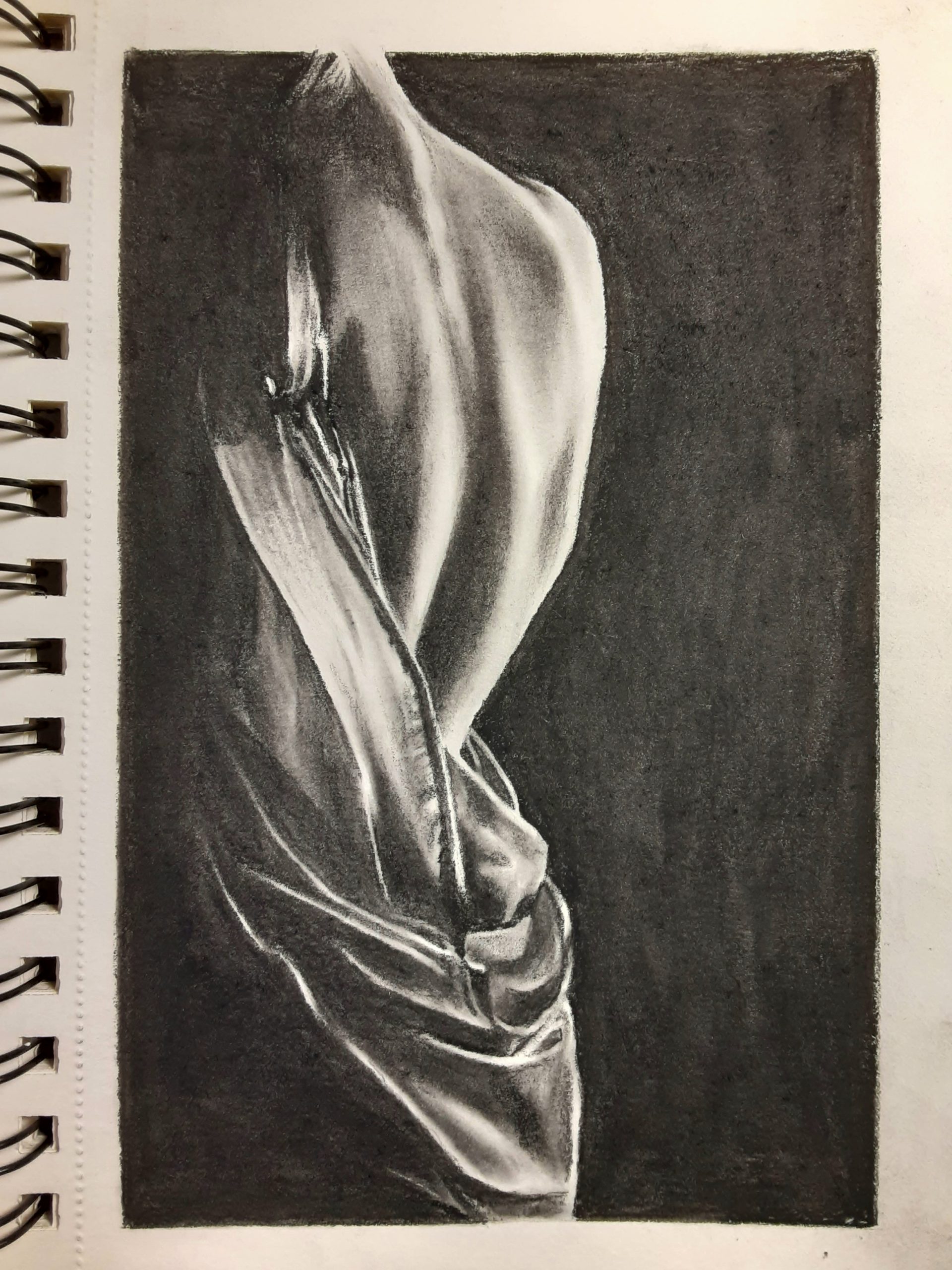 Charcoal of a girl