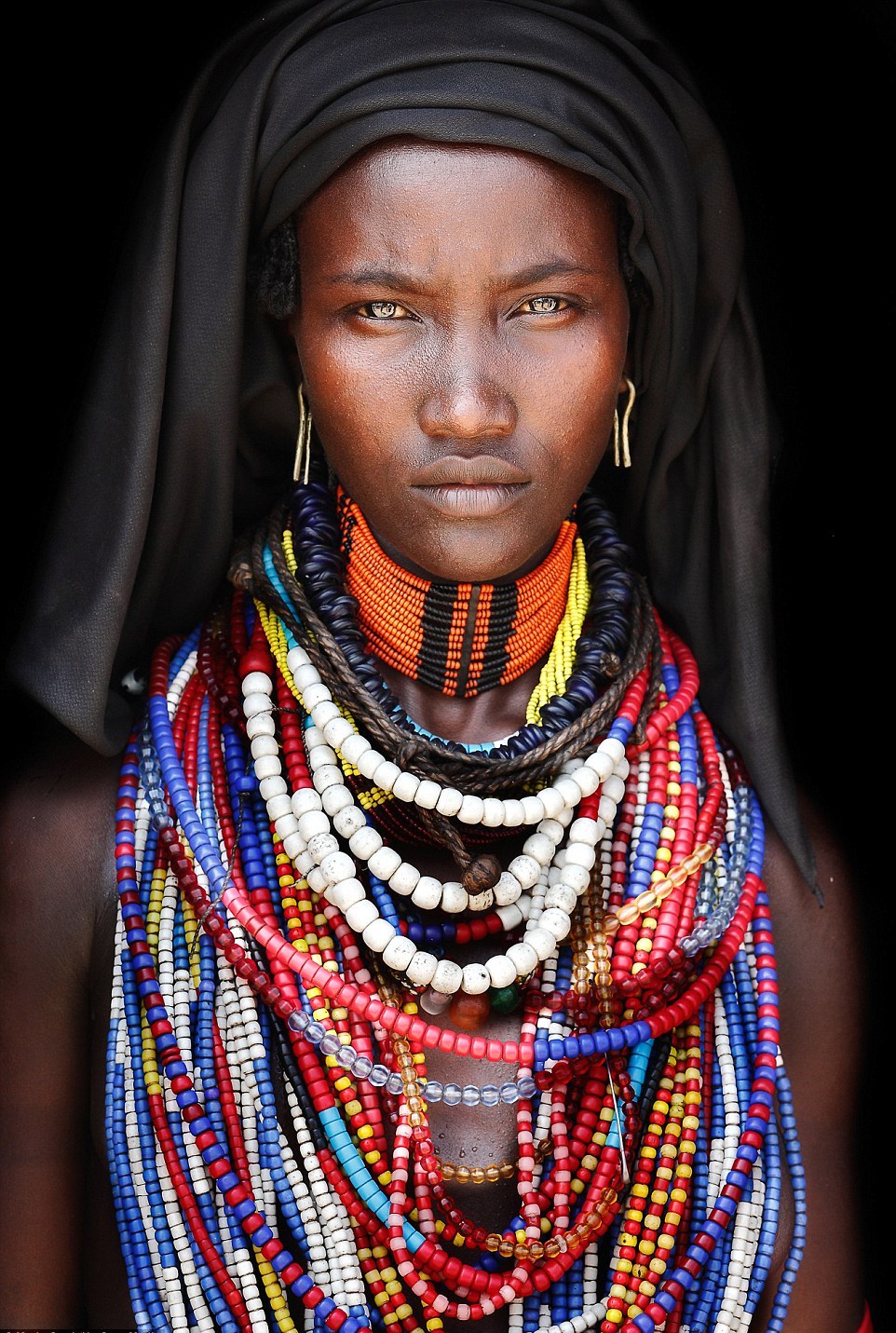 An Arbore girl, Ethiopia.