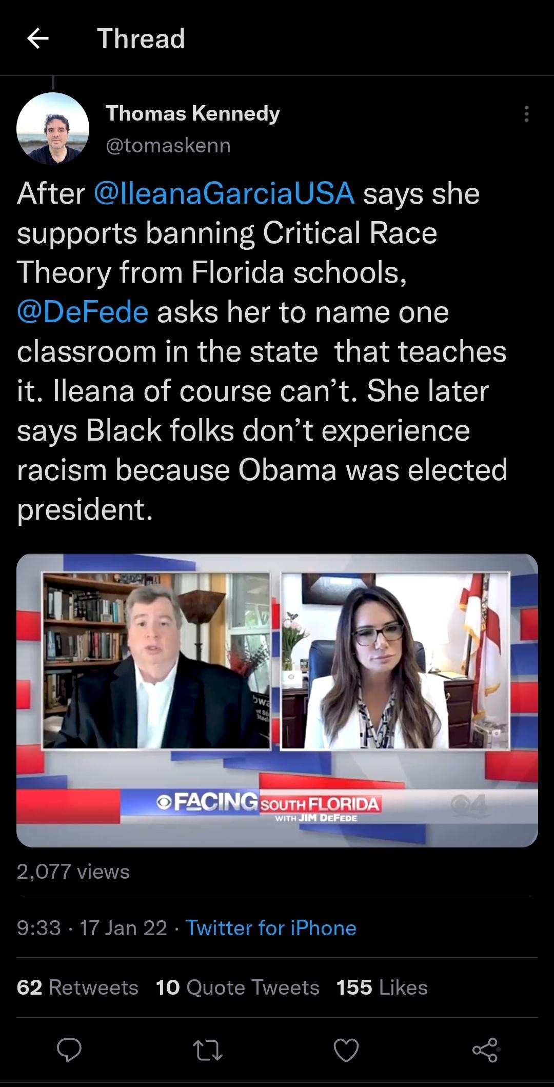 Florida lady thinks racism towards white other folks exists but now not murky other folks.