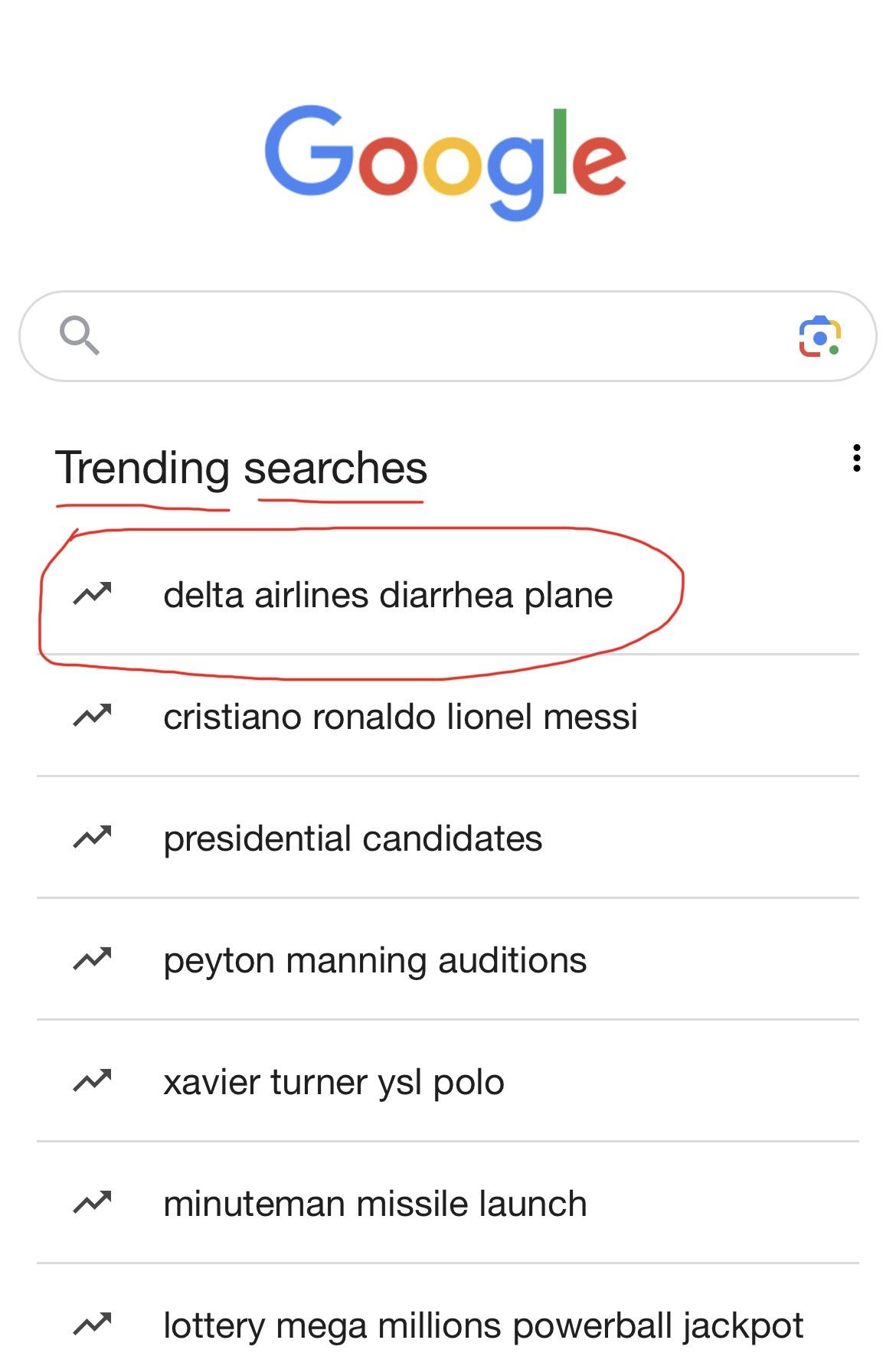 Hilarious Google High Trending