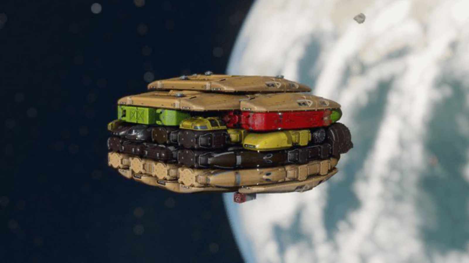 Starfield Burger Spaceship