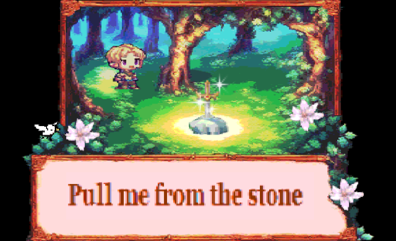 Pull me from the stone