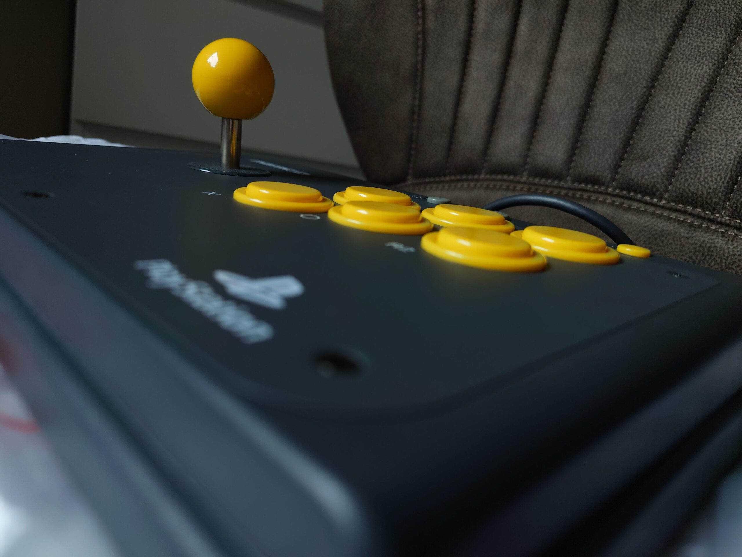 Some photos of my unused 90s PlaystationNamco Arcade Stick