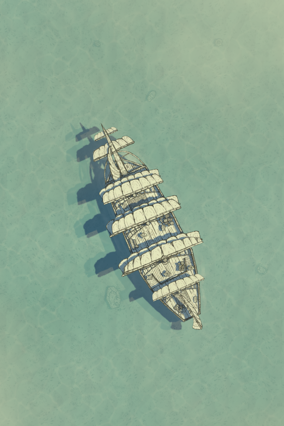 I had a form of enjoyable (and work) developing this sailing ship.