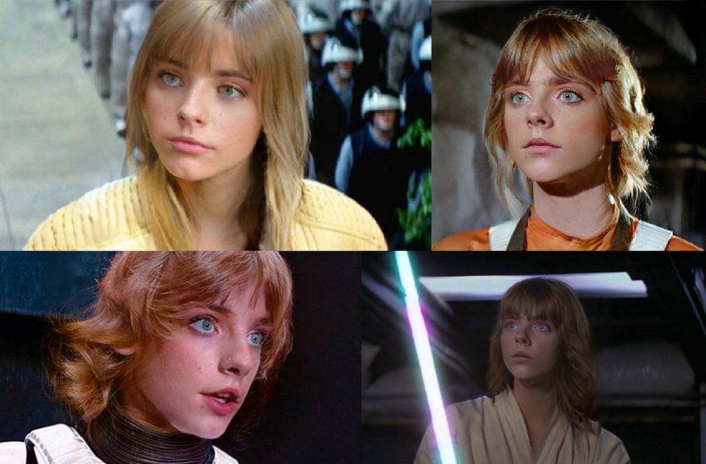 In the long-established ’75 script Luke used to be a woman…