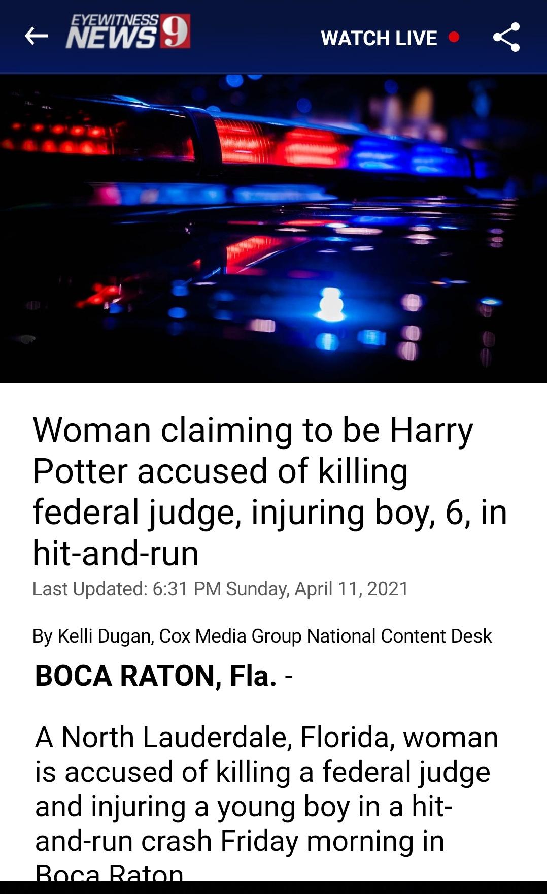 Florida Man Being Upstaged By Florida Lady
