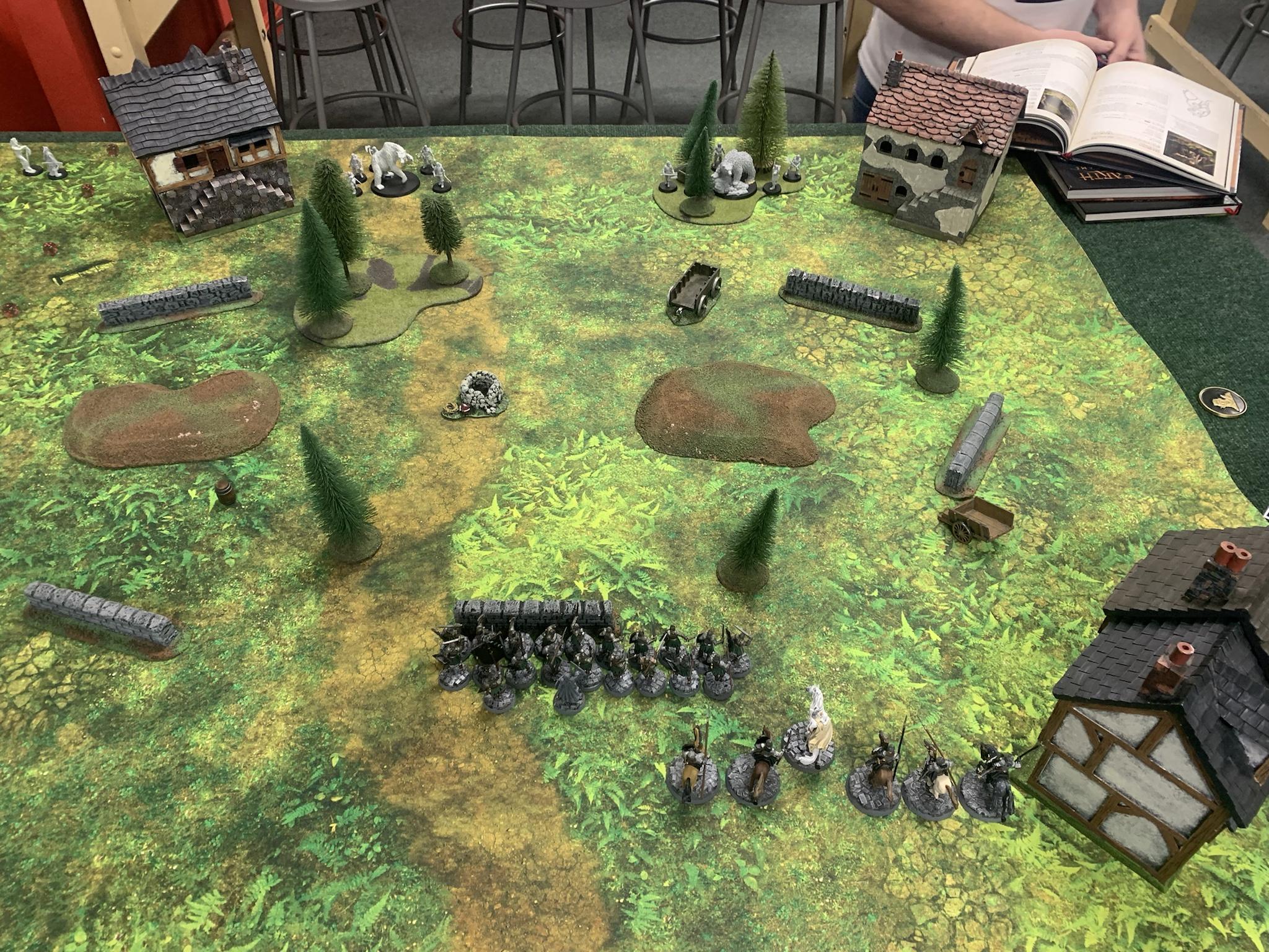 600pt Minas Tirith vs Beornings LL on Fog of Battle