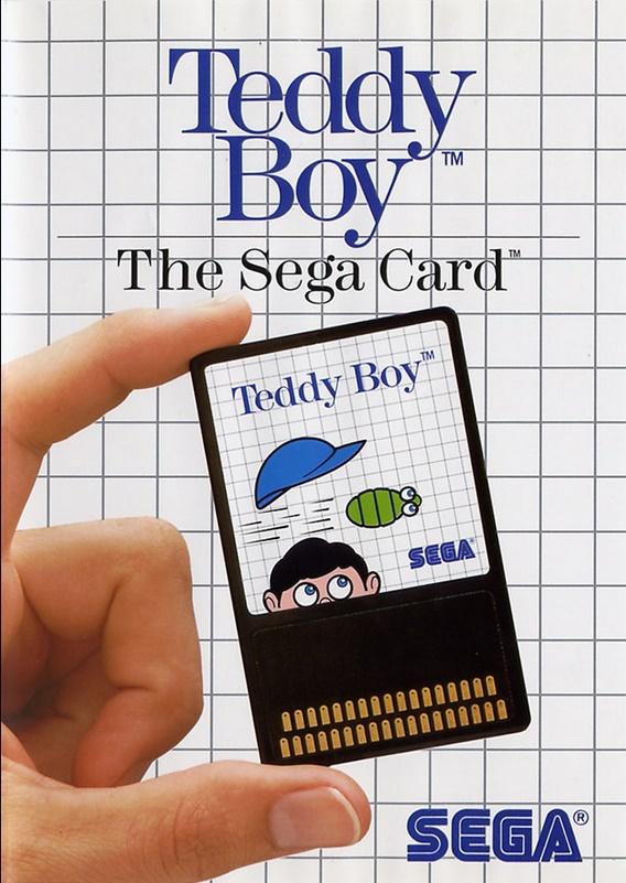 Teddy Boy – videogame launched in the mid-’80s (Arcade, Sega Grasp Intention…) advert, teddy boy blues