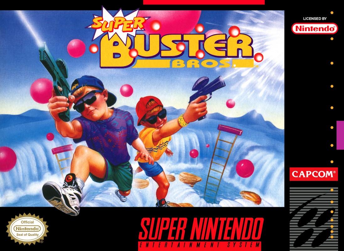 Dazzling Buster Bros./Dazzling Pang – videogame released within the early ’90s (SNES, Arcade) advert, pang 2
