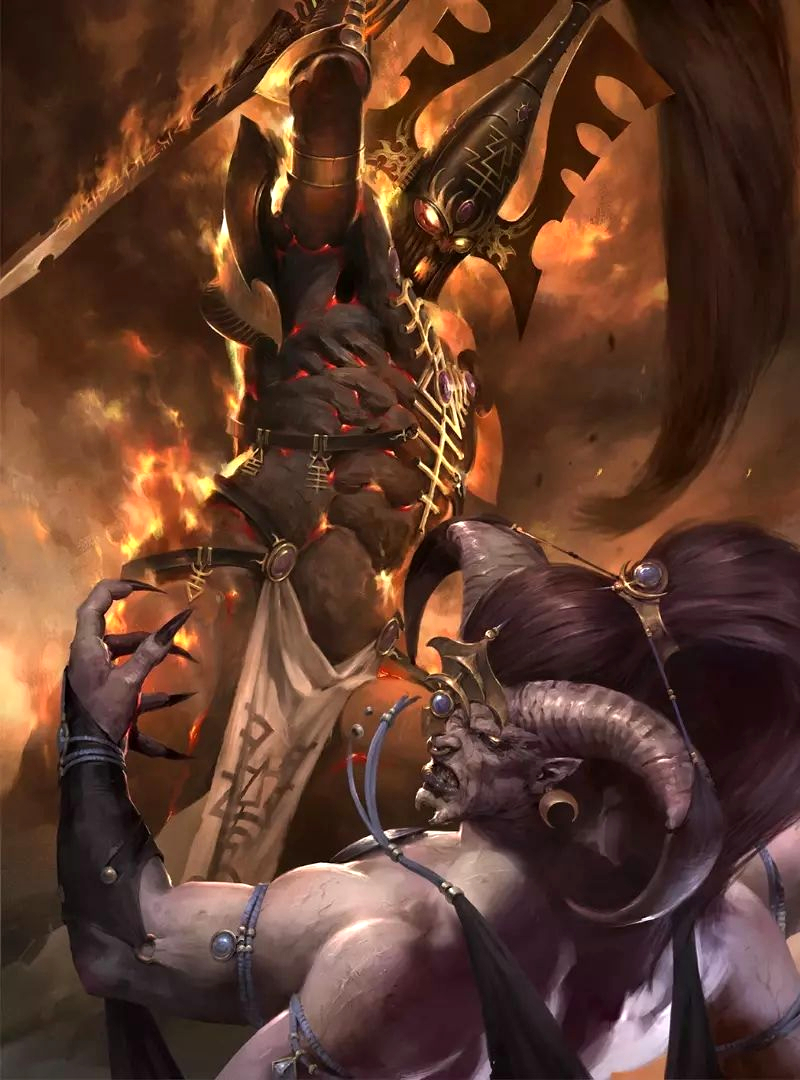 Khaine, battle god of the Eldar – Warhammer 40K