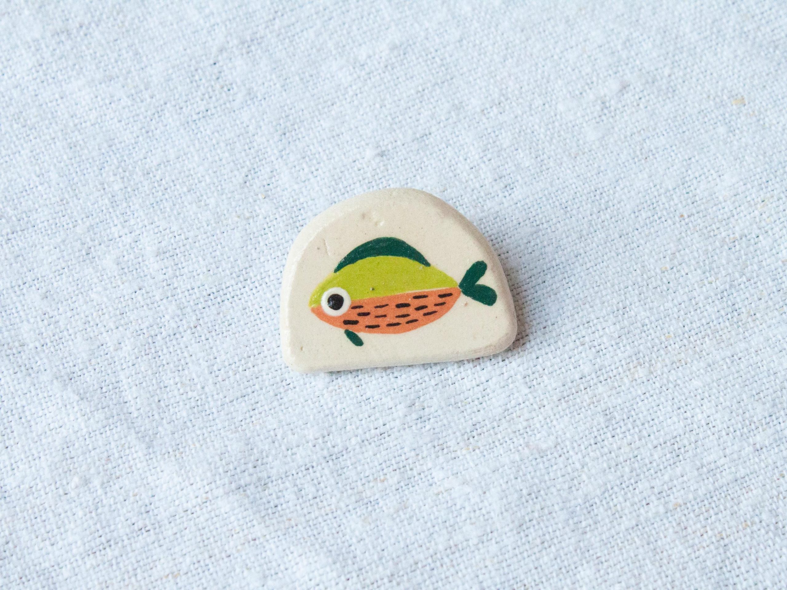 Fishy brooch