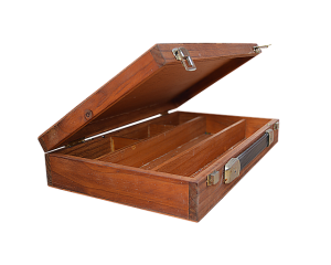 wooden box, cash register, wood