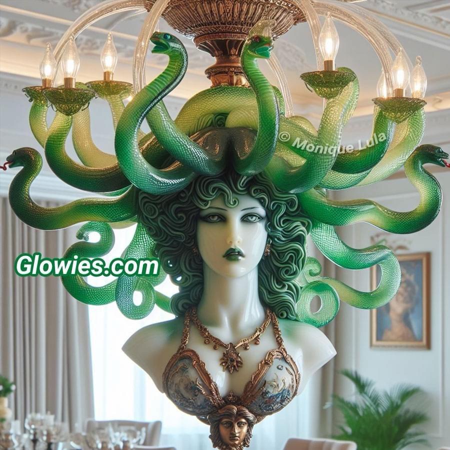 Medusa. Sadly here is an AI advent. I went to the site and the art work is OBVIOUSLY AI. perchance I could maybe well make one thing fancy this in the future.