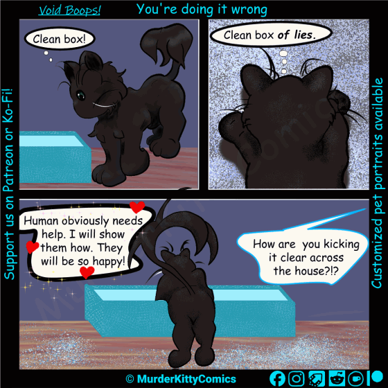 “You are doing it incorrect” [OC] by MurderKittyComics