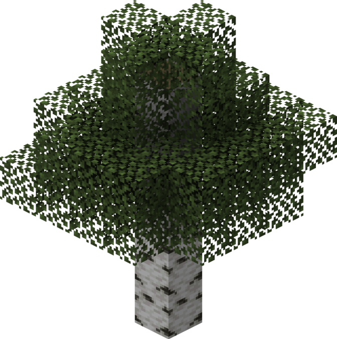 birch tree miecraft